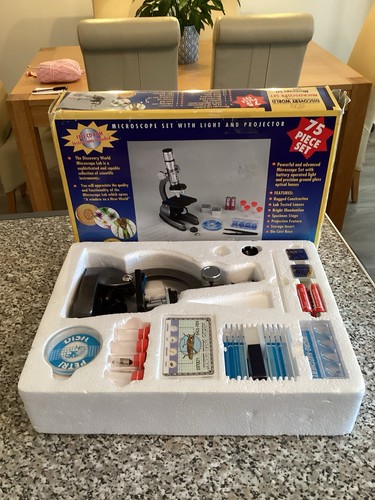 Vintage childs microscope set - childs,
