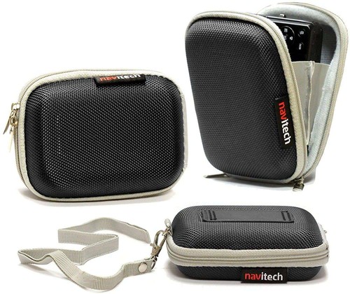Navitech black case for sony - black,