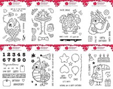 Woodware Clear Stamps - Time