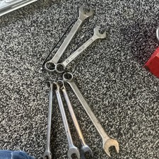 6 Assorted Spanner’s 15 16 16 20 19 22