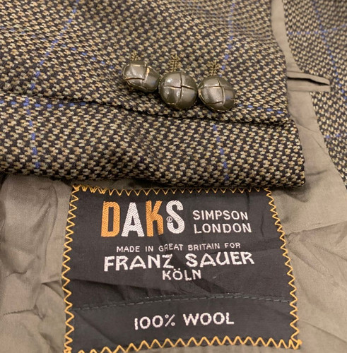 Vintage daks london pure - daks,