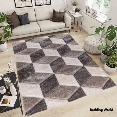 Modern area rug large shaggy - modern,