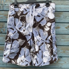 Mantaray Board Shorts Beach Holiday Drawstring Swimming Hawaiian Men's Size M