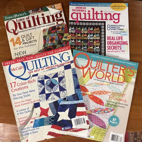 Quilting magazines qty - qty,