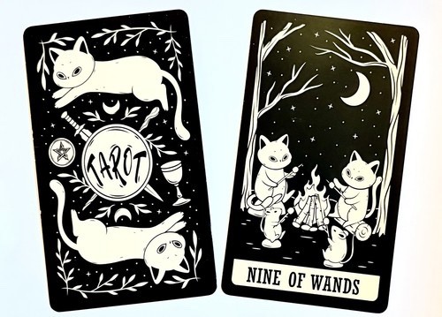 Kitten cats tarot - kitten, 78