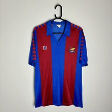 Barcelona Football Shirt Jersey Original 1984-1989 Home (L) 0832
