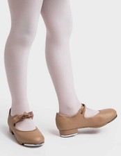 Caramel Capezio Shuffle Tap Shoes - Size Capezio 6  UK 4