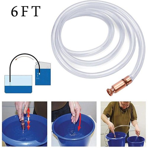 Manual suction pipe gas siphon - manual,