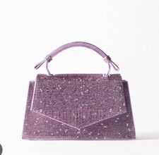ZARA SPARKLY MINI CITI BAG