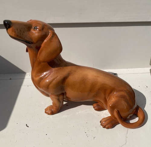Beswick large dachshund - beswick,