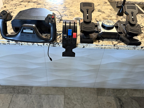 Saitek pro flight yoke - saitek, system