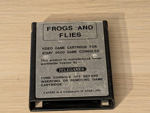 Frogs and flies atari 2600 - frogs,