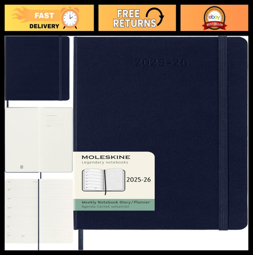 Large month weekly planner - 18-month,
