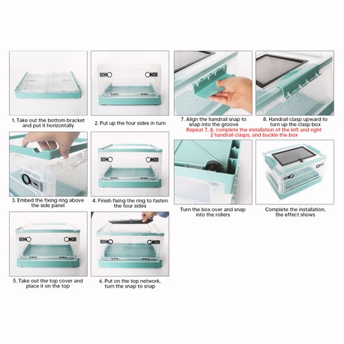 Hamster transparent tank - transparent,
