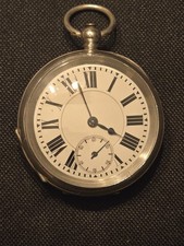 Antique Sterling Silver Pocket