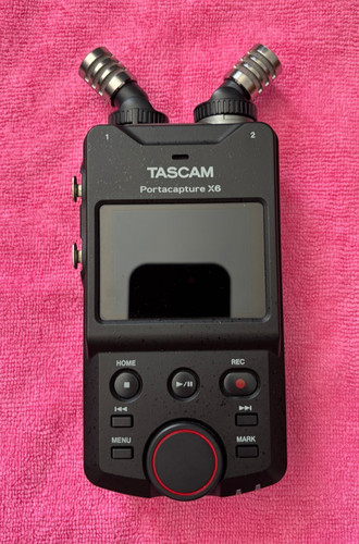 Tascam portacapture audio - x6,