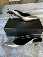Hush Silver Slingback Kitten