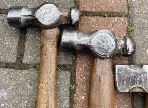 Set vintage ball peen - vintage,
