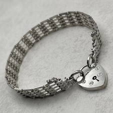 Vintage sterling silver gate