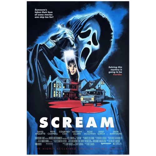 Scream 1996 horror movie - scream,