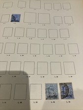 BRITISH LEVANT 1902-1913 40 PARAS AND 1 PIASTRE STAMPS USED