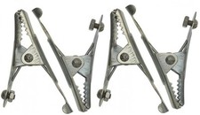 4 X 25A CROCODILE CROC ALIGATOR CLIPS BARN DOOR ARRI LIGHTING REDHEAD BLONDE