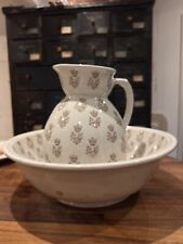 Victorian Jug and Bowl Wash