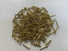 Brass Plated Escutcheon Pins