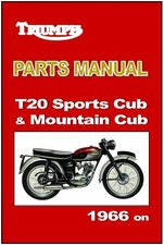 TRIUMPH Parts Manual T20 T20S