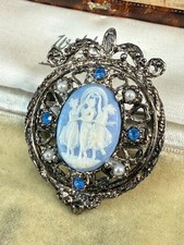 Vintage Cameo Brooch Three