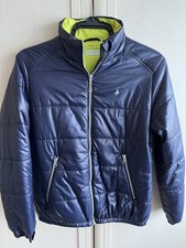 LADIES GREEN LAMB NAVY & LIME