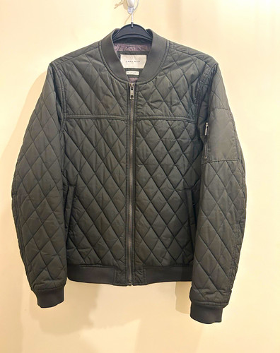 Zara man men green - green, quilted