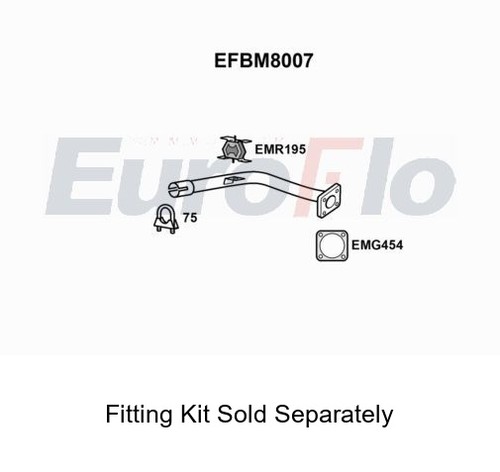 Pipe front exhaust - pipe,