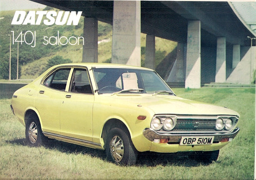 Datsun violet 140j saloon - violet,