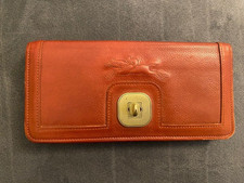 LONGCHAMP GATSBY RED PURSE /