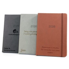 Personalised Hardcover Diary Organiser 2026 A4/A5 | Custom Engraved Planner