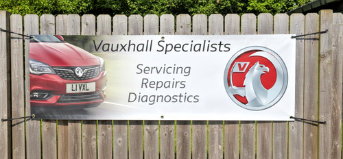 Vauxhall specialists banner - vauxhall,