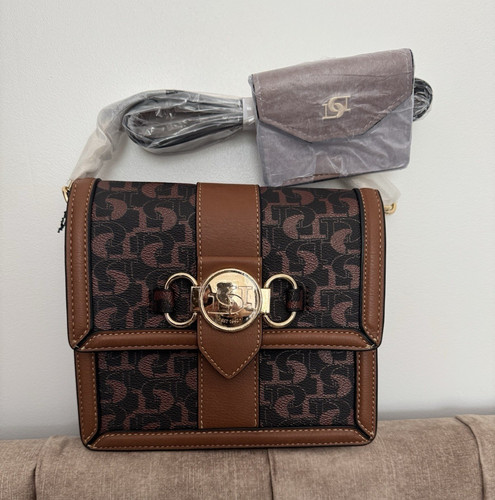 Dune monogram brown bag - monogram,