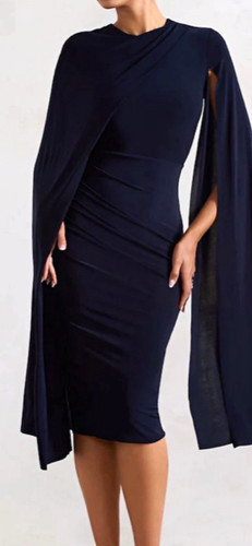 Club londonnavy draped cape - club,