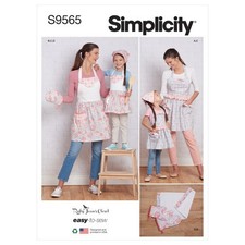 SIMPLICITY 9565 Misses Childrens Aprons SEWING PATTERN  s-l /s-l  FLASH PRICES
