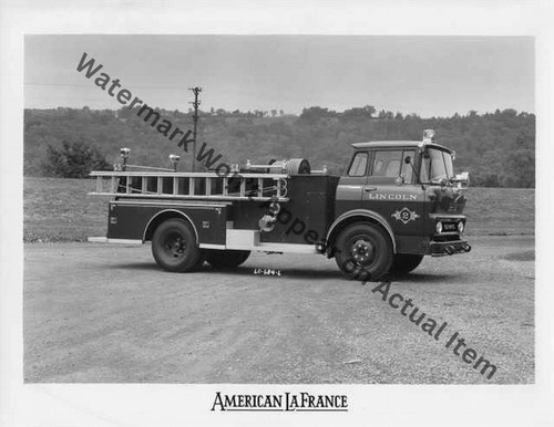 American lafrance fire truck - american,
