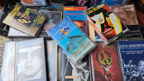 Job lot cassette tape - job,