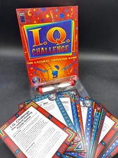 Lateral Thinking Game Lagoon Games I.Q. Challenge Sand Timer & Large Cards