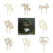Wedding Cake Toppers - Mr and