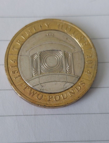 Two pound coin trinity house - two,
