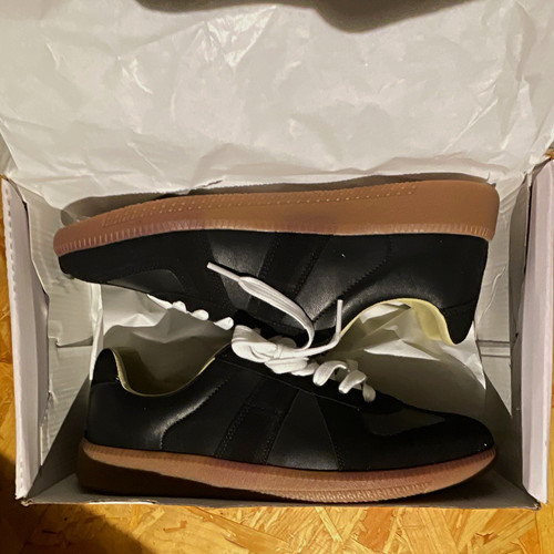 Maison margiela trainer black - maison,