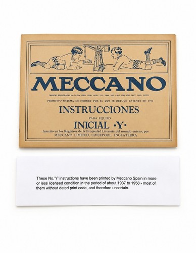 Vintage meccano spain inicial - spain,