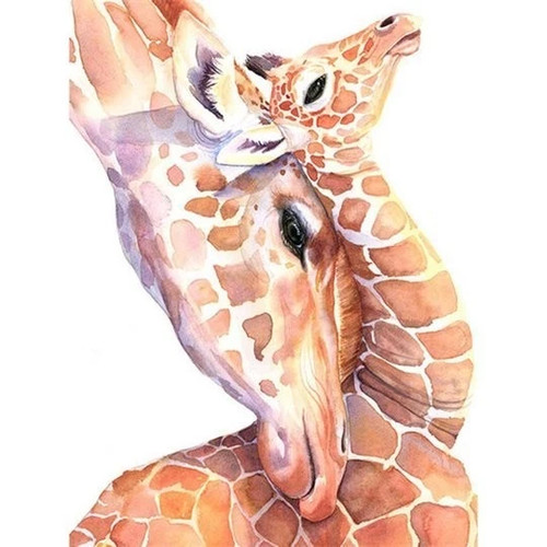 Giraffe cross stitch - cross,