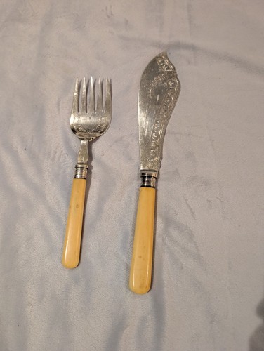 Vintage fish knife - vintage, &