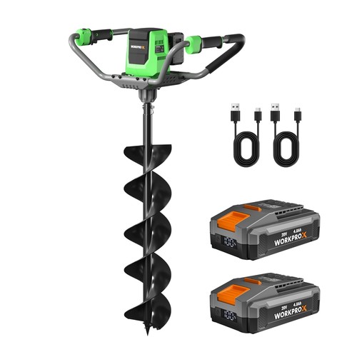 Workprox 40v electric auger - workprox,